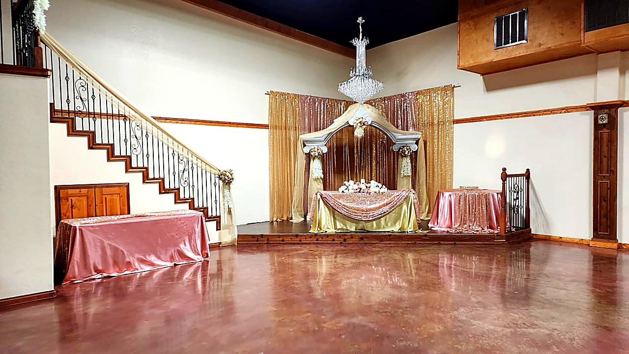 Reception Hall — Grand View — Golden Petals Reception Hall Cypress TX