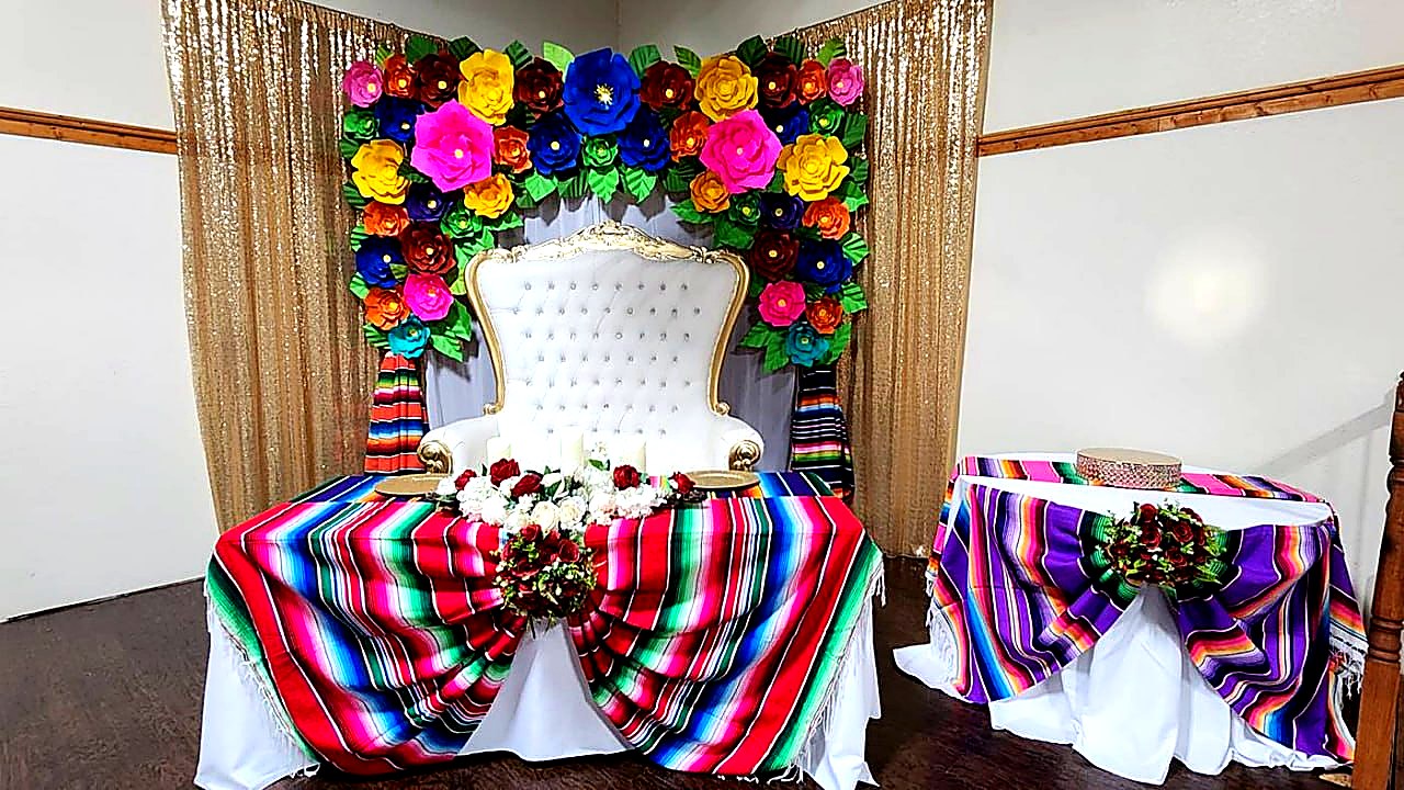 Fiesta Quinceañera — Golden Petals Reception Hall Cypress TX